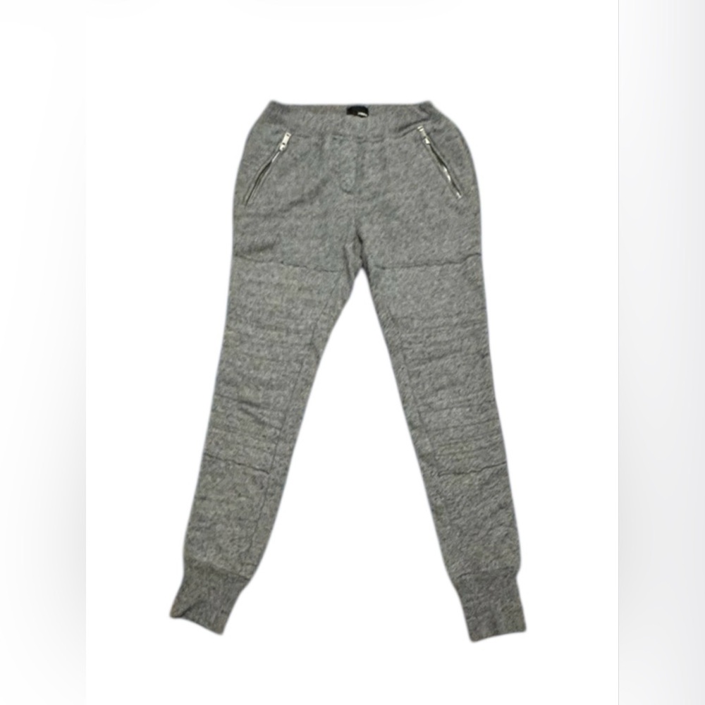 WILFRED Women’s XXS Neutral Speckled Anissa Moto Jogger Pants